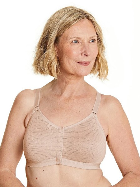 Post Mastectomy Front & Back Closure Bra Style 723 - CureDiva